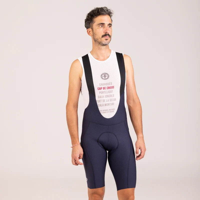 Pro Bib Shorts Navy Blue